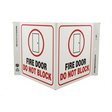 ZING Eco Safety V Sign, 7X12- Model 2578